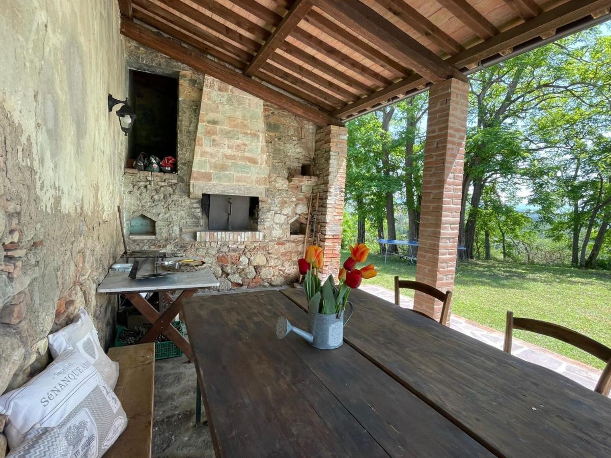 Podere I Sorbi, Spacious Tuscan Villa, Lajatico, Nr Pisa Molino Mazzetti Esterno foto